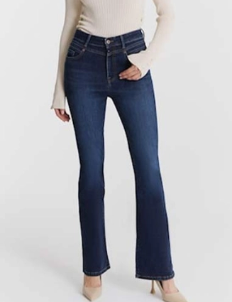 Flared jeans Matilda Deep Blue