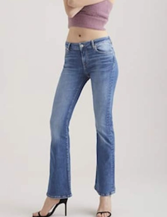 Flared jeans Laura Medium Blue