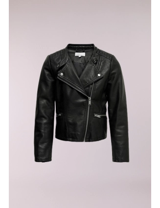 Leatherlook Bikerjasje Freya 15198182 NOOS