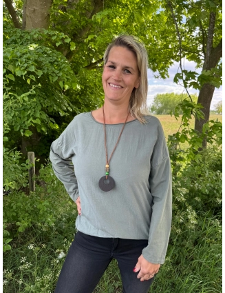 Shirt met ketting 23606