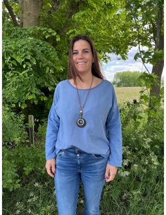Shirt met ketting 23606