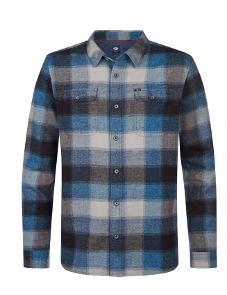 Overhemd ruit M-3050-SIL417