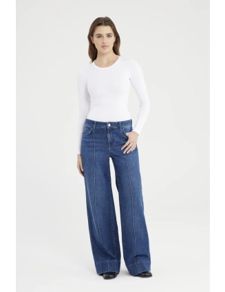 Wide Leg Jeans Layla Dark Blue