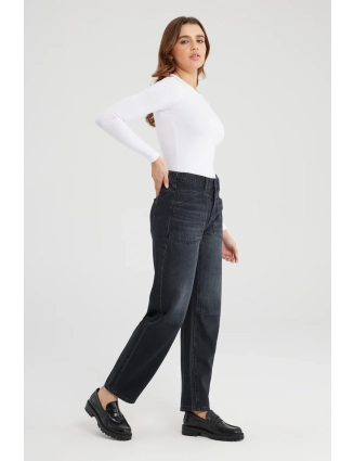 Jeans Selena Black Vt