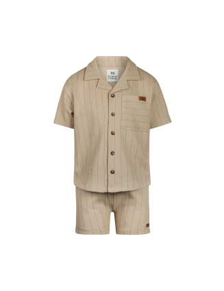 2-delige set blouse + short N58803-37