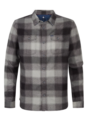 Overhemd ruit M-3050-SIL417