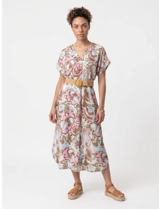 Jurk met riem 4454
