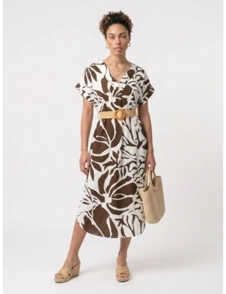 Jurk met riem 4454