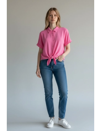 Blouse met knooplint 2445 Uni