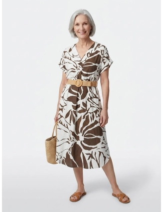 Jurk met riem 4454P