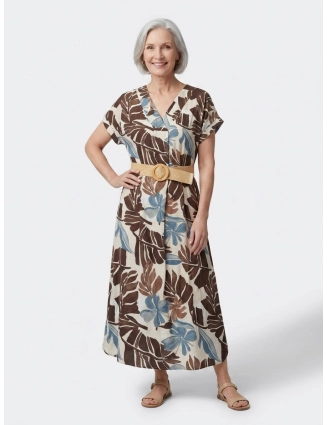 Jurk met riem 4454P