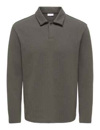 Longsleeve polo Trey 22039242