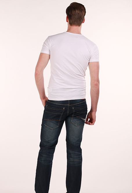 Broek krijtstreep Poptrash Blauw - Wild Store