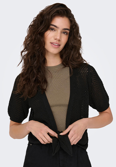 Only ONLFENJA FLARED SLIT PANT JRS 15245214 groen kopen bij The Stone